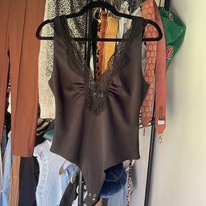 Free People Lace Bodysuit